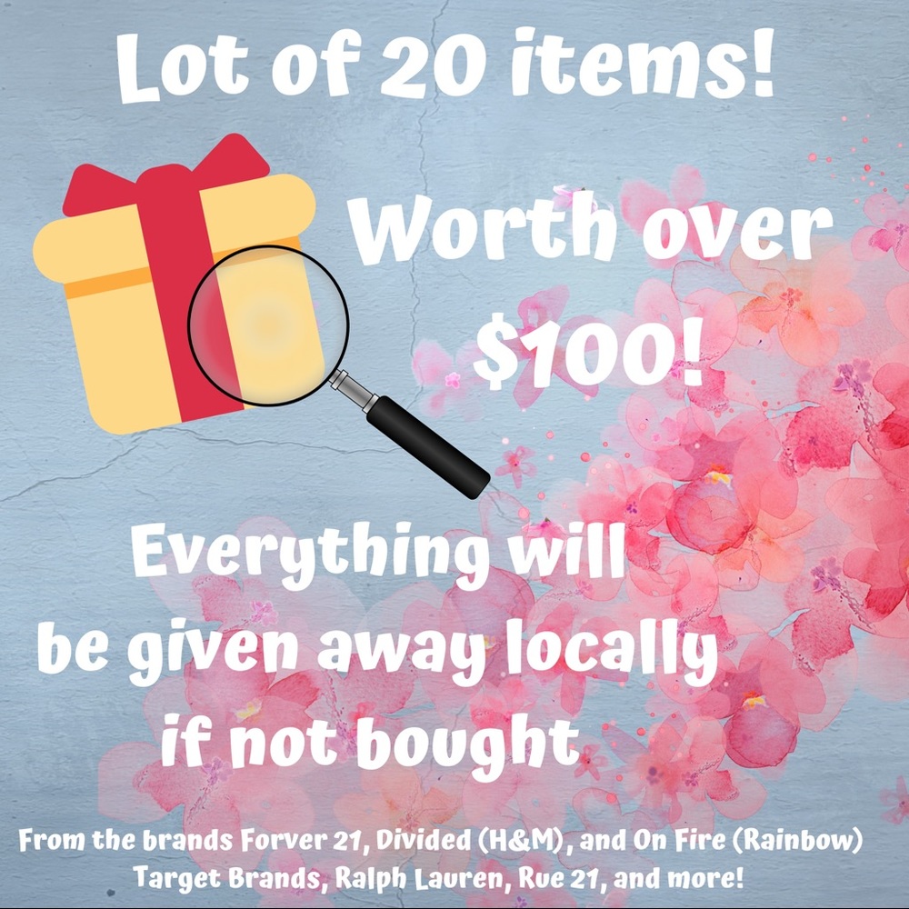LOT OF 20 ITEMS + Gift